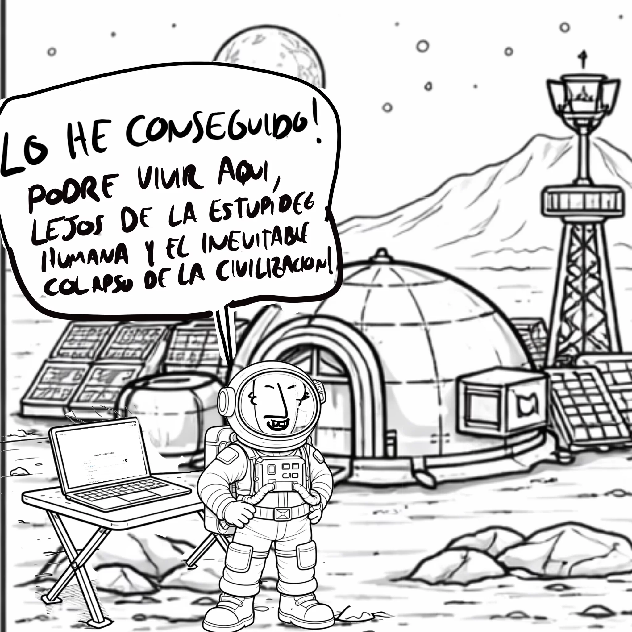 me voy a marte